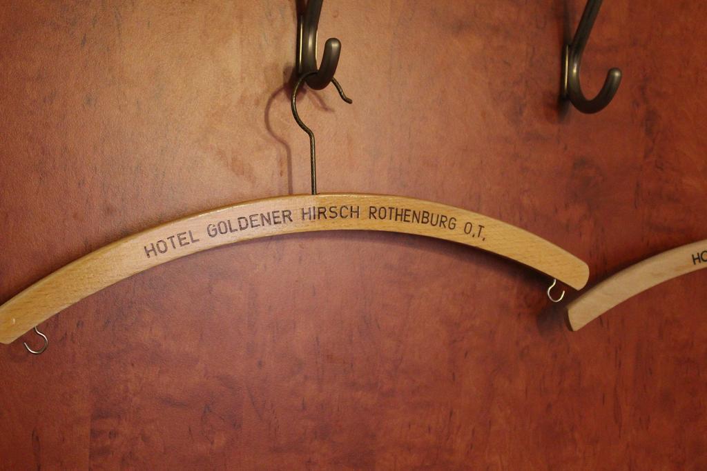 Historik Hotel Goldener Hirsch Rothenburg Rothenburg ob der Tauber Exterior foto